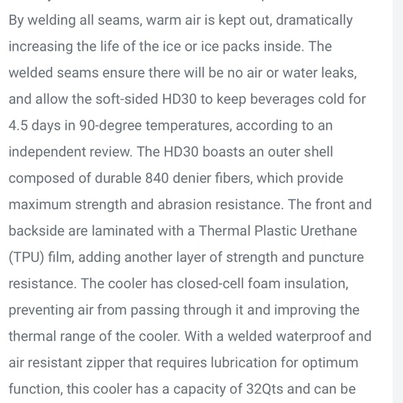 Engel soft sided cooler - Picture 2 of 5